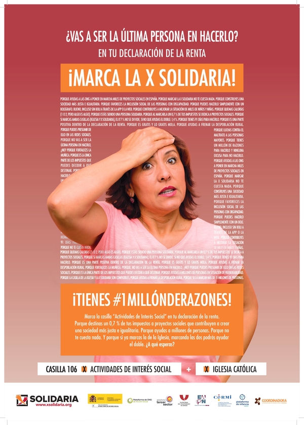 Marca la «X solidaria» en tu declaración de la renta – Asociación de  Esclerosis Lateral Amiotrófica del Principado de Asturias