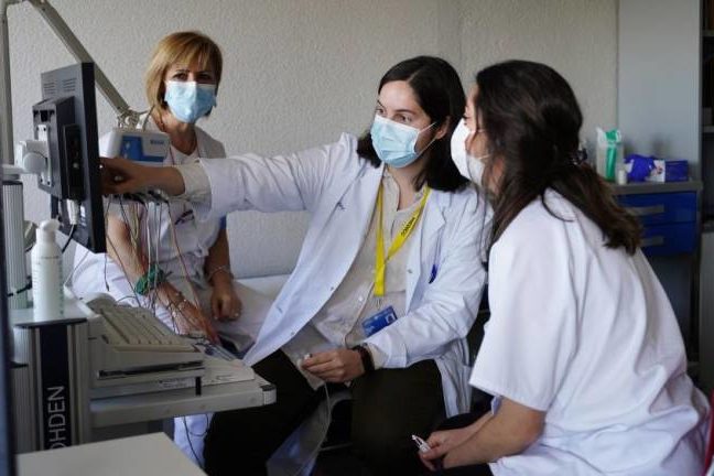 Maxi Santa Marina, María Dolores Calabria y Karen López