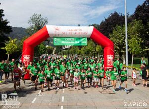 Carrera Solidaria en San Martín del Rey Aurelio por la ELA
