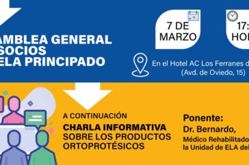 Asamblea General y charla informativa productos ortoprotésicos